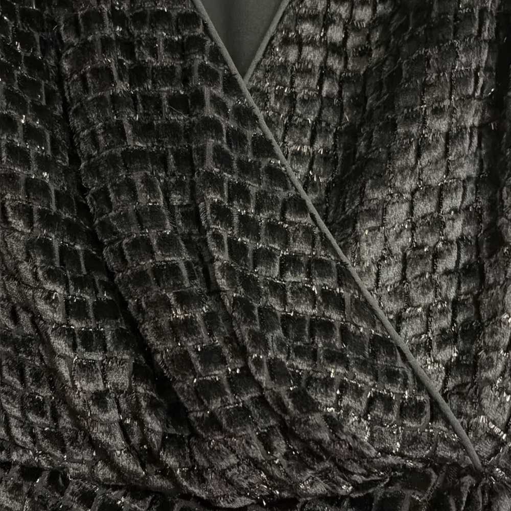 STUNNING HIGH END DESIGNER BRANDON MAXWELL Black tie gown in pristine condition - Picture 10 of 11